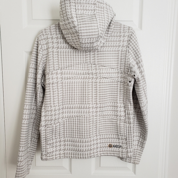 Burton houndstooth full zip sweater/jacket - Picture 2 of 3